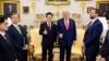 特朗普表示美国将从韩国购买船舰，并对与朝鲜领导人会面表达了开放态度