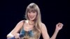 (FILES) US singer-songwriter Taylor Swift performs onstage on the first night of her "Eras Tour" at AT&T Stadium in Arlington, Texas, on March 31, 2023.