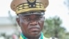 Le chef de la Garde républicaine du Gabon, le général Brice Oligui Nguema, à Libreville le 16 août 2023, lors des célébrations précédant la fête de l'indépendance du Gabon, le 17 août 2023.