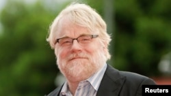 El actor estadounidense Philip Seymour Hoffman durante la presentación de la película "The Master" en el festival de Venecia, en 2012.