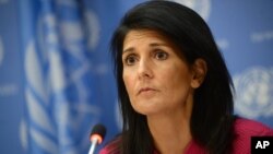 La embajadora de EE.UU. ante la ONU, Nikki Haley, elogió a China por presionar a Corea del Norte para que abandone las pruebas de misiles.