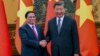 越南总理范明政2023年6月27日在北京与中国国家主席习近平会面