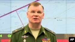El portavoz del Ministerio de Defensa de Rusia, Igor Konashenkov, dice que el Reino Unido orquestó ataque químico falso en Siria.