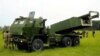 FILE PHOTO: A HIMARS takes part in a military exercise near Liepaja